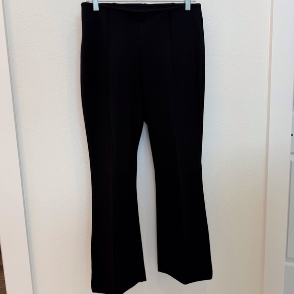 Gap High Rise Double Knit Crop Kick Black Pants Size M - Picture 2 of 11